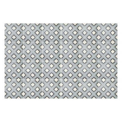 Nálepky na dlaždice Diamantové mriežky v rozložení