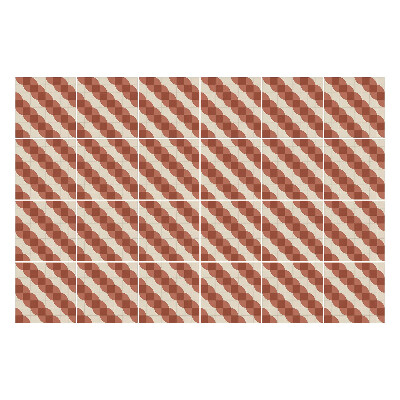 Samolepky na kachličky Vlny v diagonálnom vzore