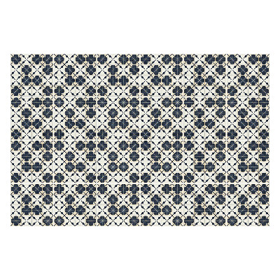 Samolepky na kachličky Kvetinový motív v sieťke