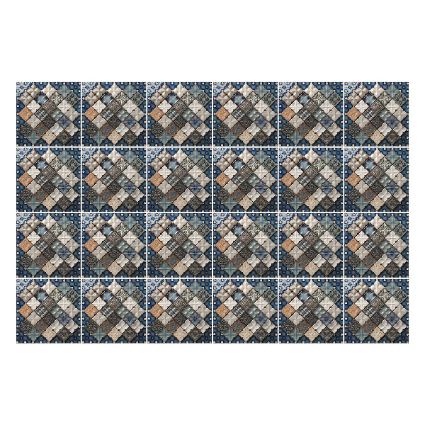 Samolepky na kachličky Stredoveká mozaika