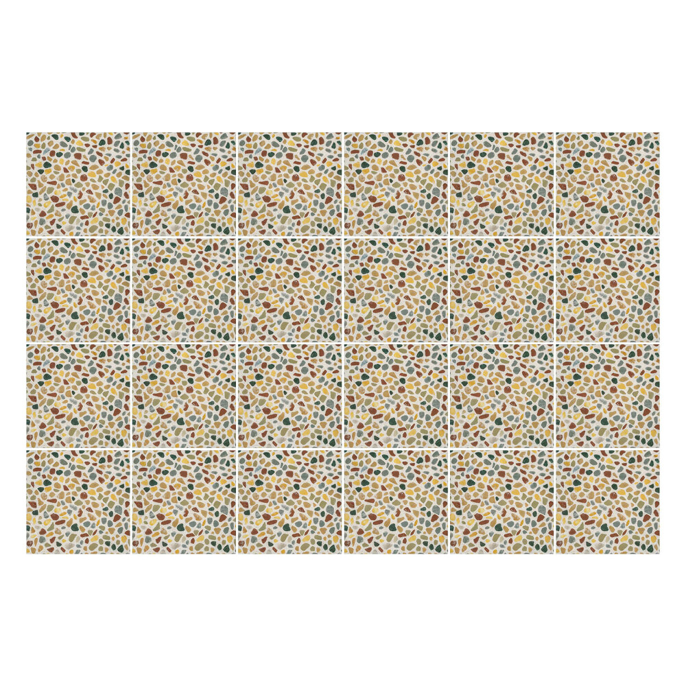 Nálepky na dlaždice Drvené farebné kamene