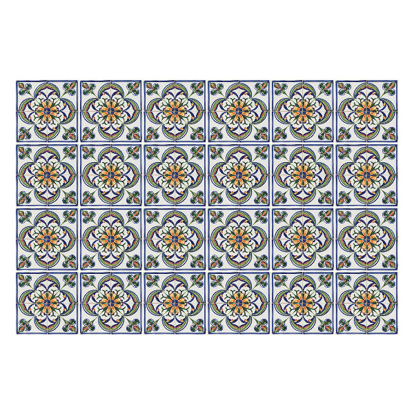 Samolepky na obklady Kvetinové ozdoby v aranžmáne