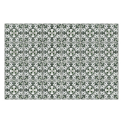 Samolepky na kachličky Komplexné rastlinné ozdoby