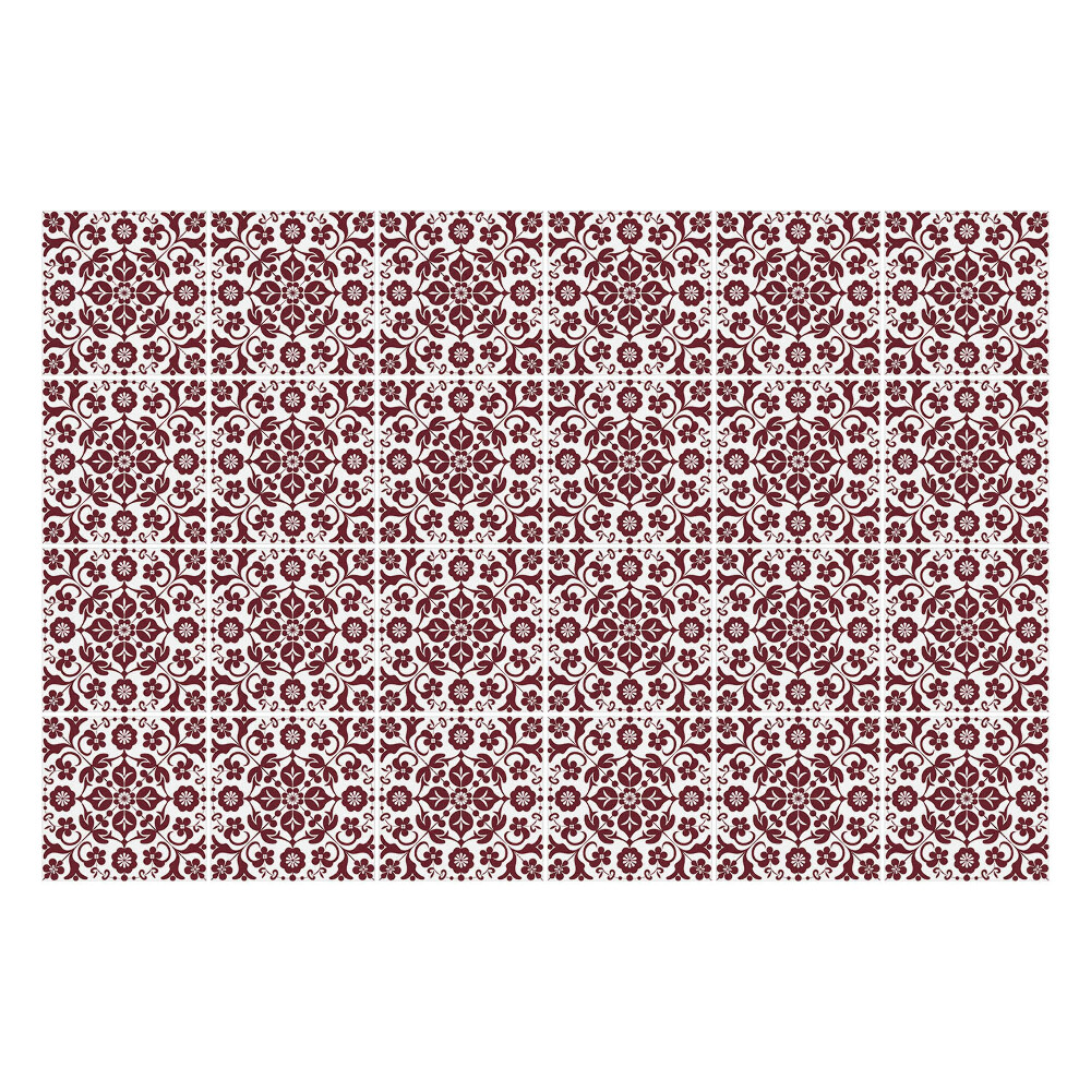 Samolepky na kachličky Vzor inšpirovaný folklórom