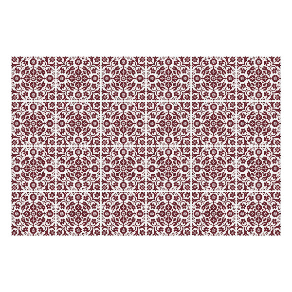 Samolepky na kachličky Vzor inšpirovaný folklórom