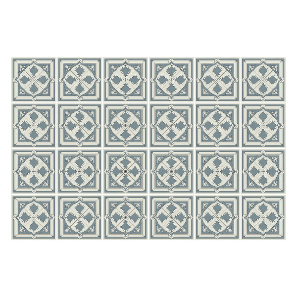 Samolepky na kachličky Geometrické ozdoby v štvorcoch