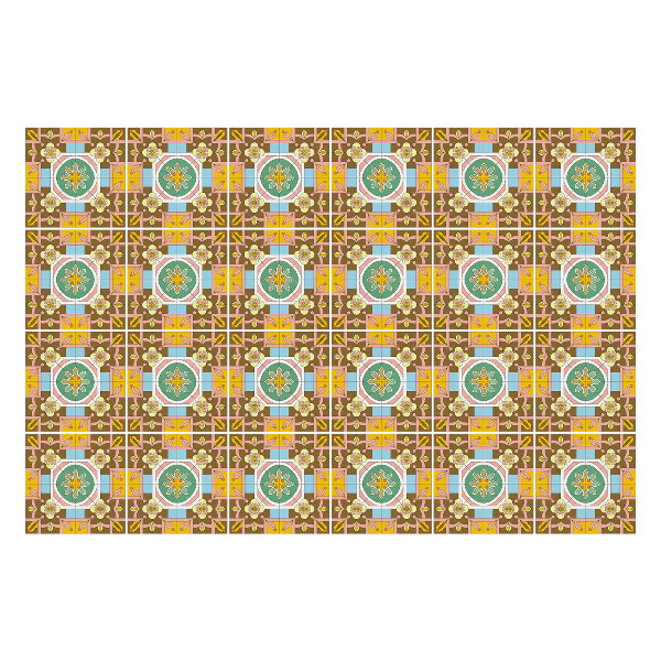 Samolepky na kachličky Pravidelný vzor dlaždíc