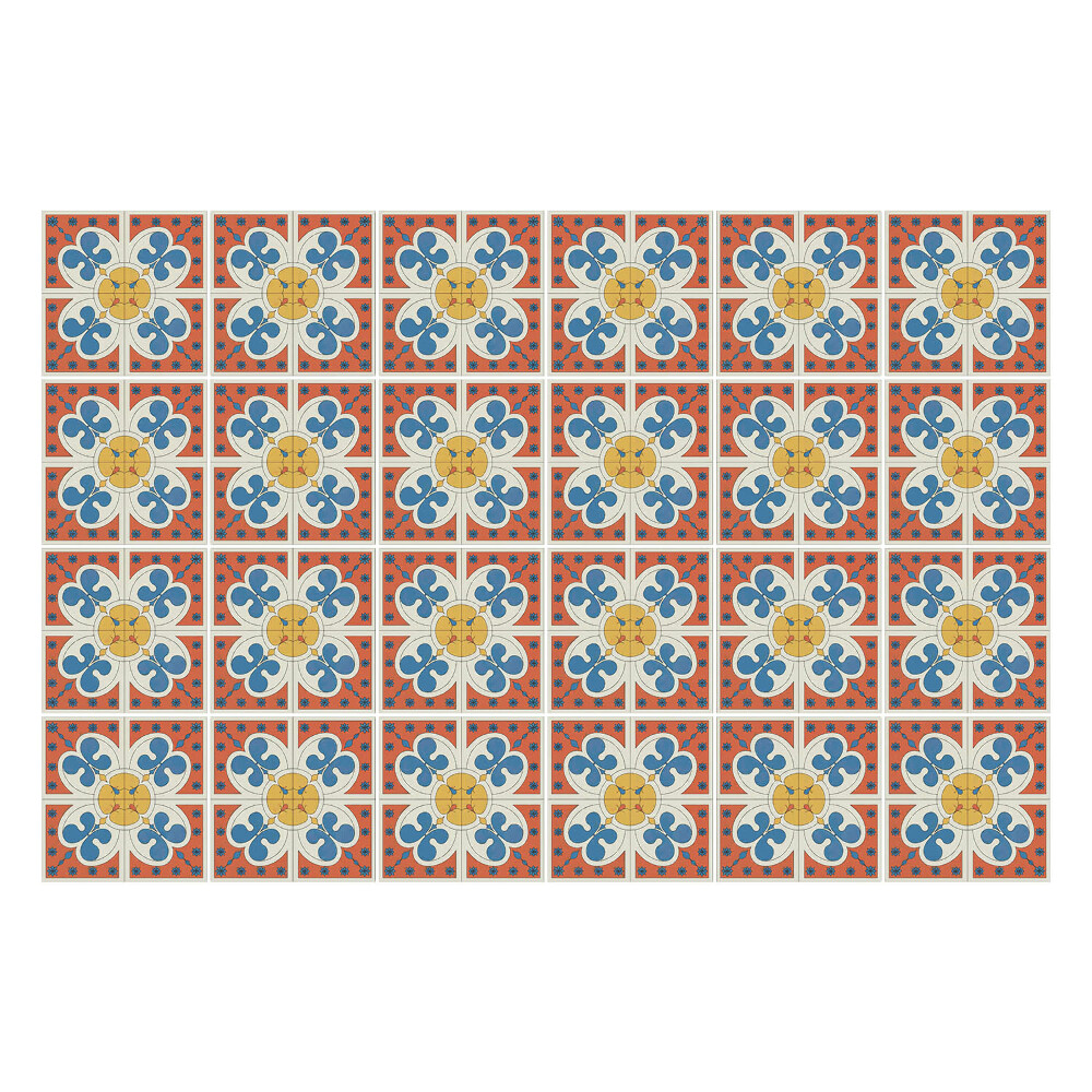 Samolepky na kachličky Pravidelné dekoratívne dlaždice