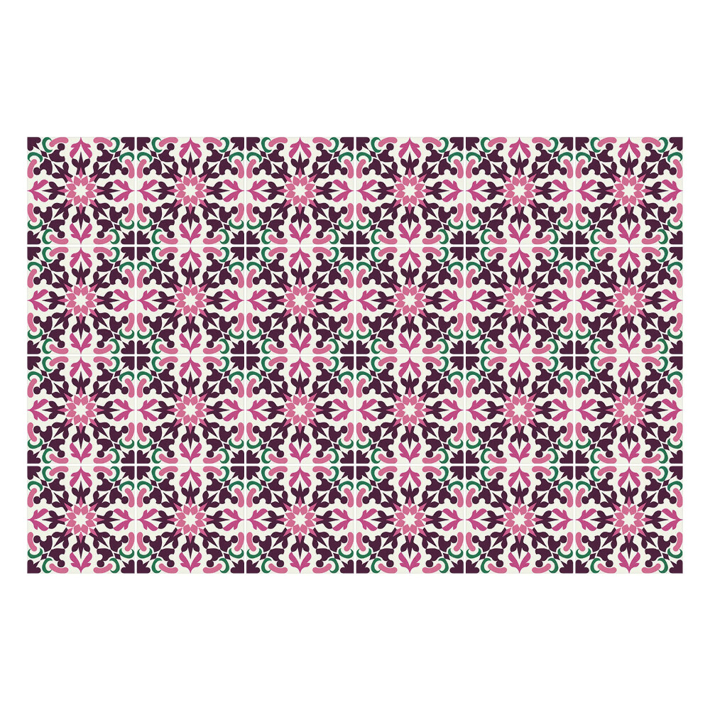 Nálepky na dlaždice Vzory v živých farbách