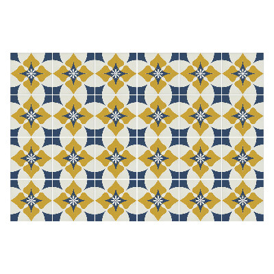 Samolepky na obklady Pastelové kvetinové motívy