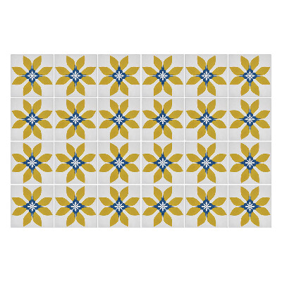 Samolepky na kachličky Minimalistické kvety