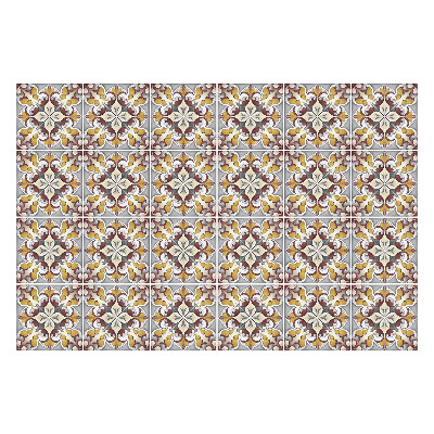 Samolepky na kachličky Usporiadanie kvetinových ozdôb