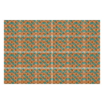 Samolepky na obklady Retro vintage vzor