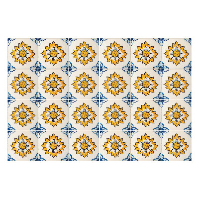 Nálepky na dlaždice Retro slnečnice