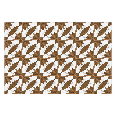 Nálepky na dlaždice Drevo s mramorom