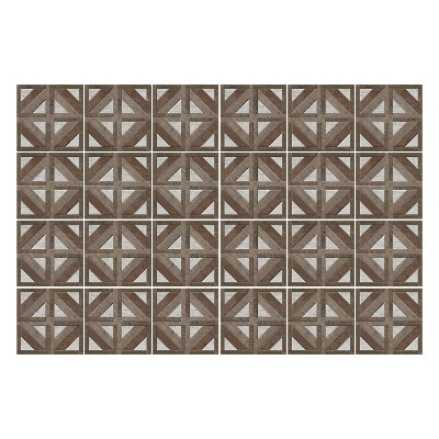 Samolepky na kachličky Motív pretínajúcich sa dosiek