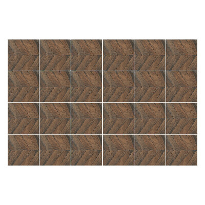 Samolepky na kachličky Drevená rybia kosť