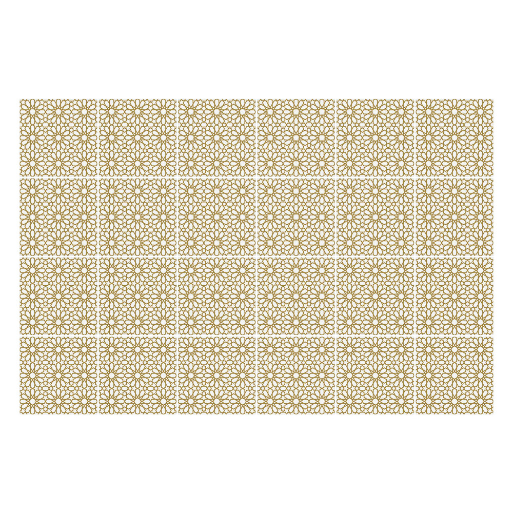 Samolepky na obklady Kvetinový motív v sieťke