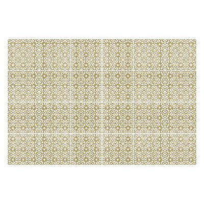 Samolepky na obklady Kvetinový motív v sieťke