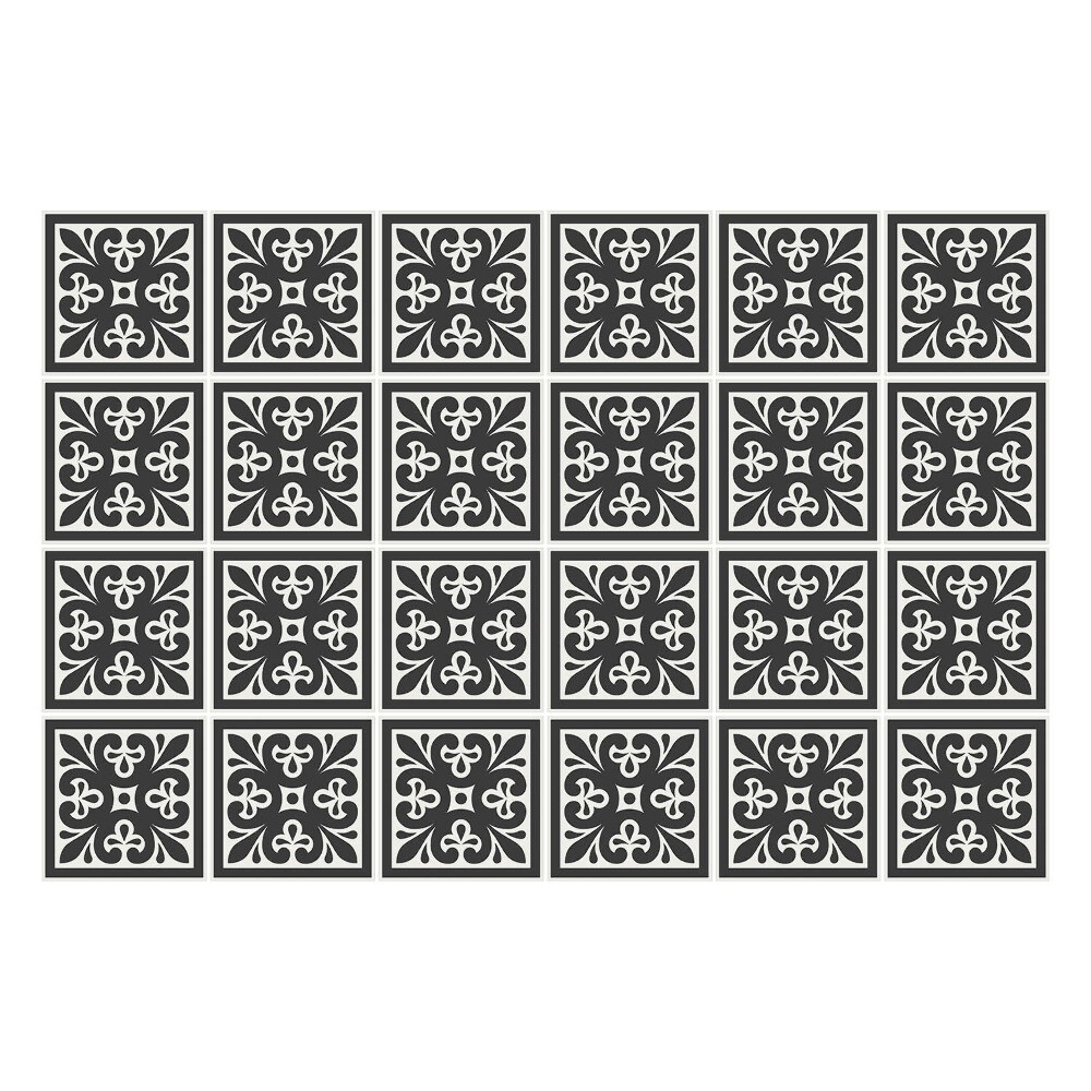 Nálepky na dlaždice Minimalisticky zdobené dlaždice