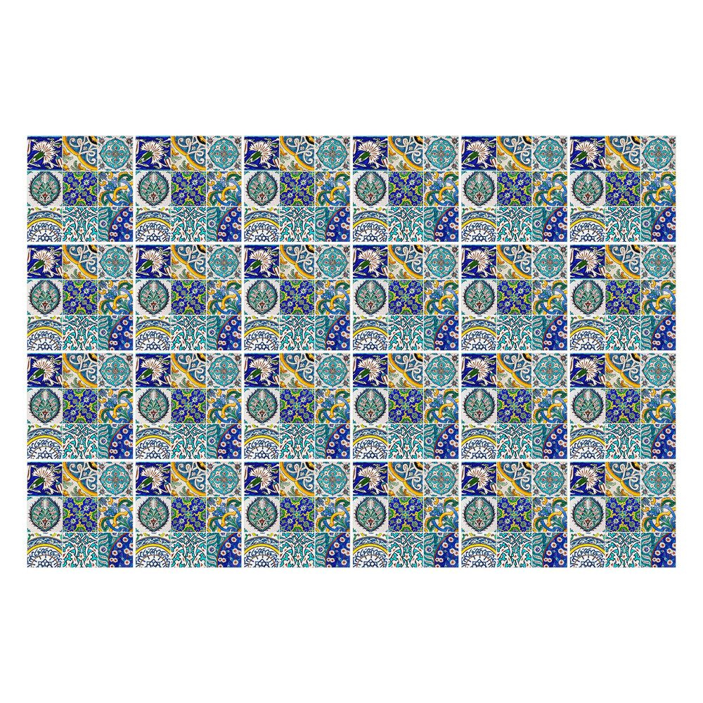 Samolepky na kachličky Mozaika s ornamentami