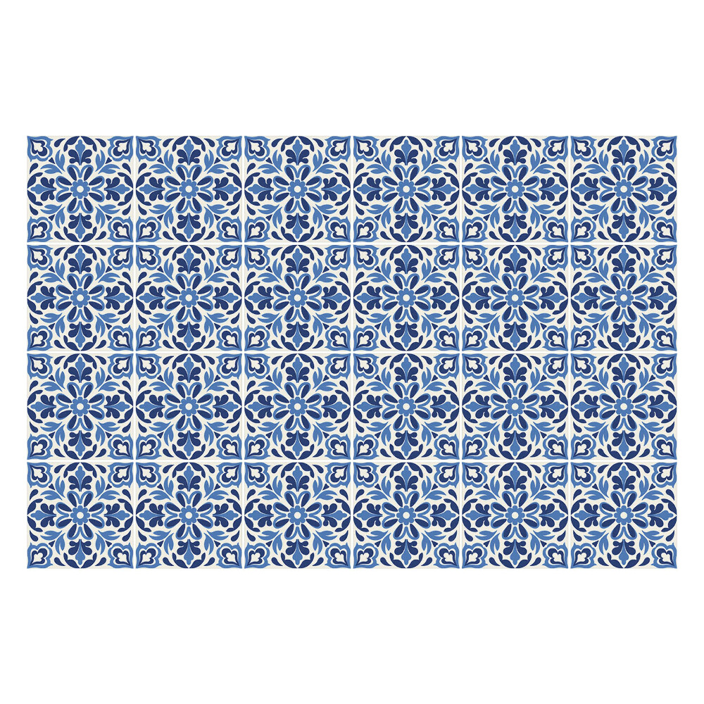 Samolepky na obklady Kvetinové ozdoby