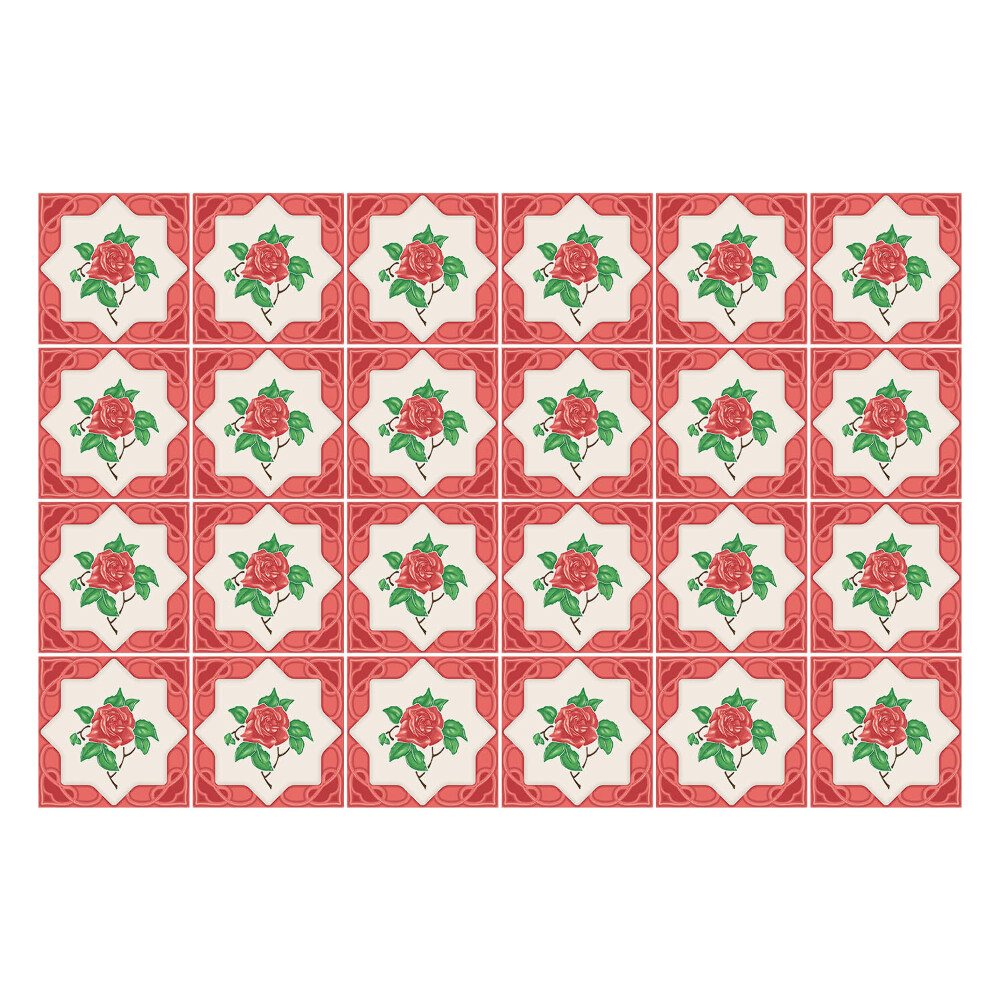 Samolepky na obklady Kvetinové motívy ruží