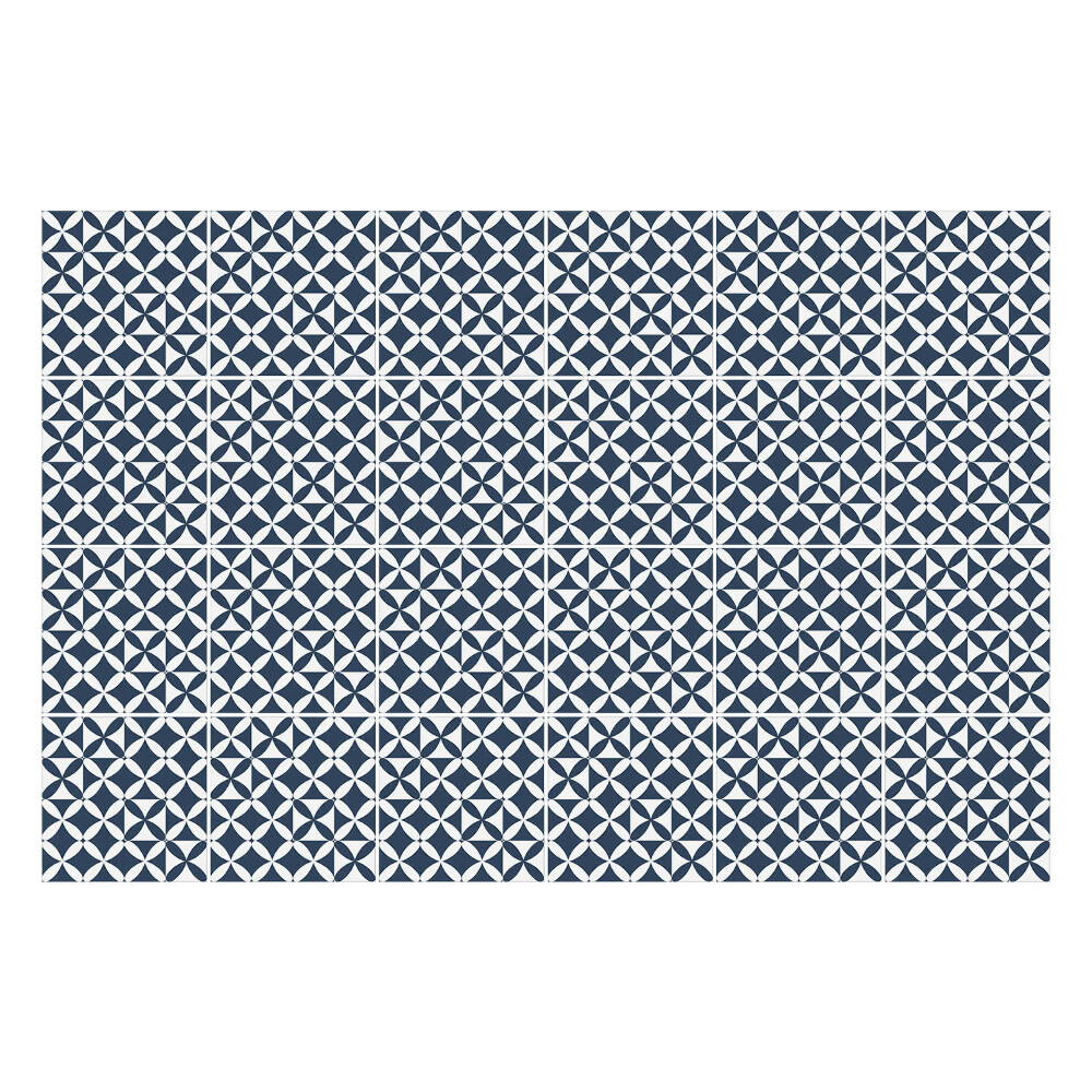 Samolepky na kachličky Geometrické obrazce v mriežke