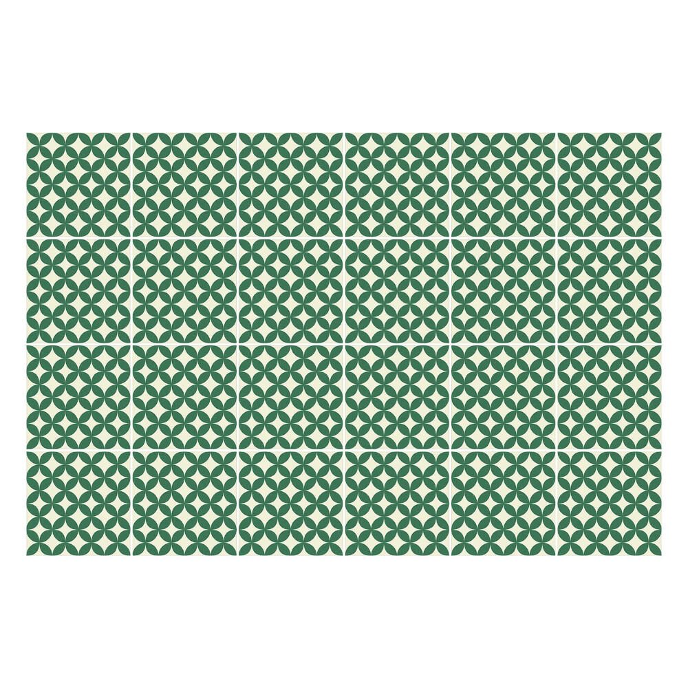 Samolepky na kachličky Starožitný módny vzor