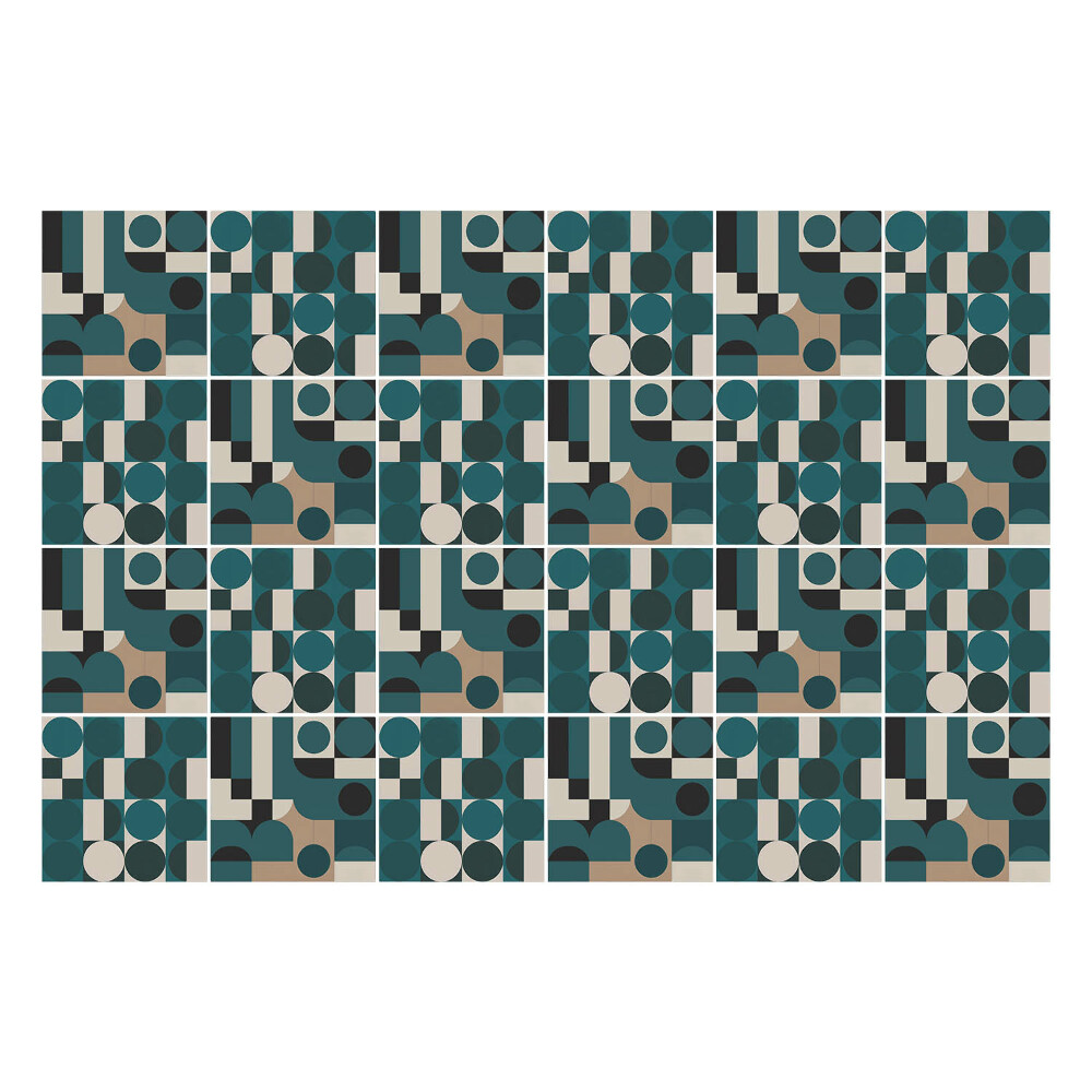 Samolepky na kachličky Dizajn Bauhaus