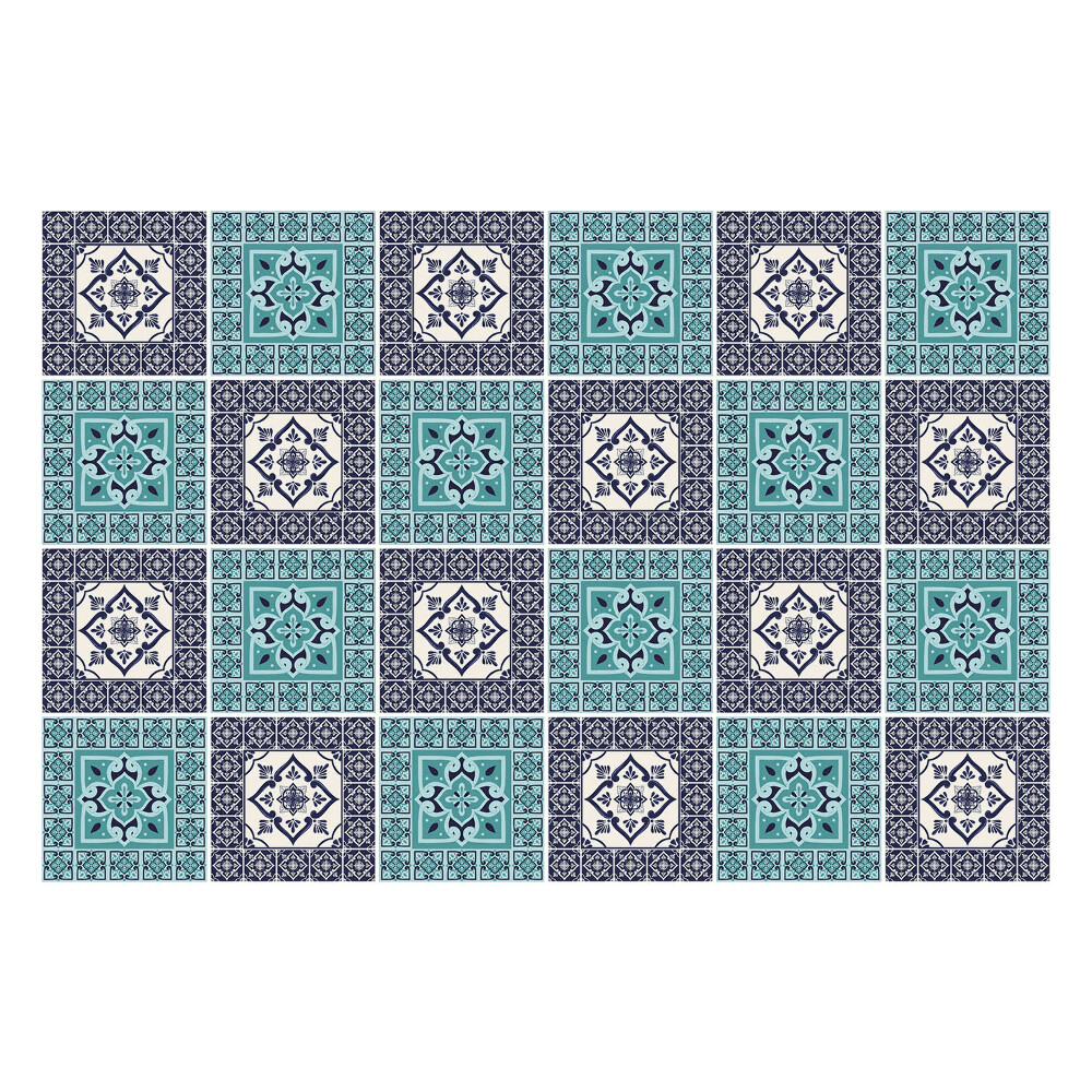 Samolepky na kachličky Španielske zdobené dlaždice