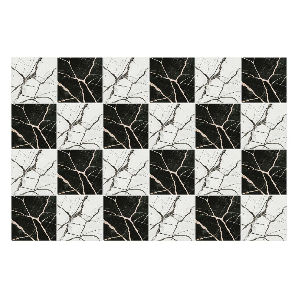 Samolepky na kachličky Elegantná mozaika so žilami
