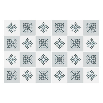 Samolepky na kachličky Elegantné ozdoby na pozadí