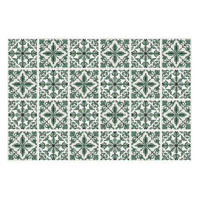 Samolepky na obklady Kvetinové ozdoby v sieťke