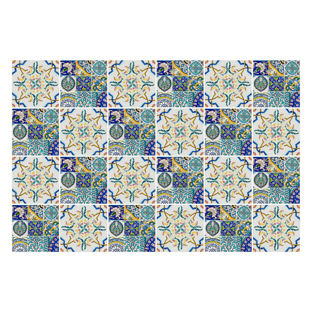 Nálepky na dlaždice Retro vintage mozaika