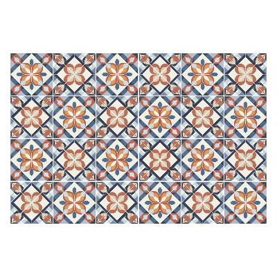 Samolepky na obklady Kvetinové motívy v sieťke