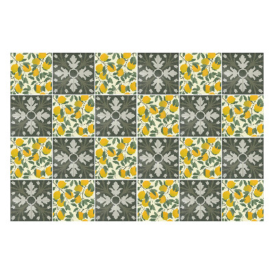 Samolepky na obklady Listové a citrusové motívy