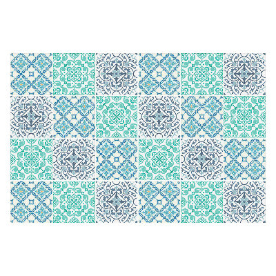 Samolepky na obklady Prepletené kvetinové ozdoby