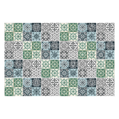 Nálepky na dlaždice Farebné vzorované dlaždice