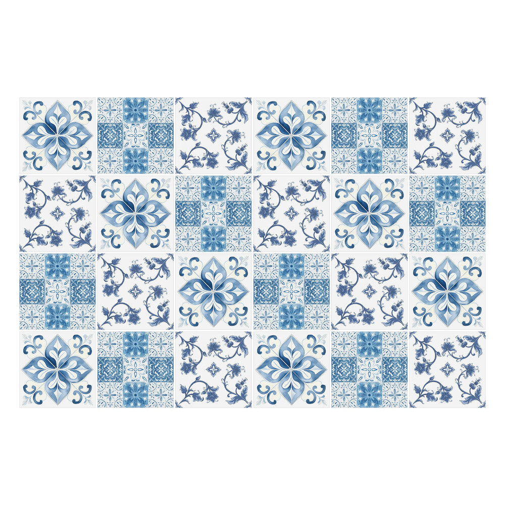 Nálepky na dlaždice Klasické dlaždice s ornamentami