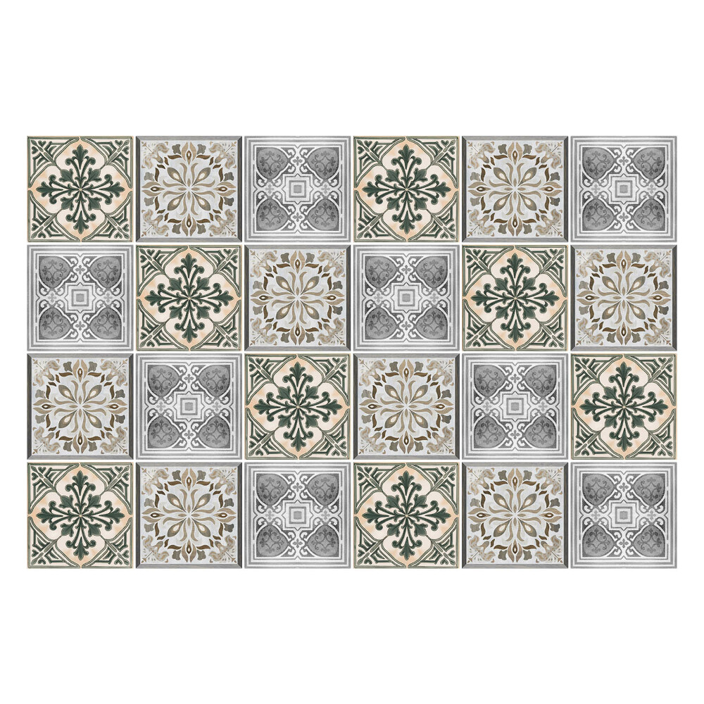 Samolepky na kachličky Staré mozaikové dlaždice