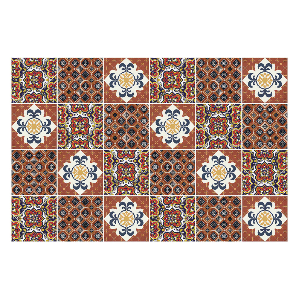 Nálepky na dlaždice Orientálne keramické motívy