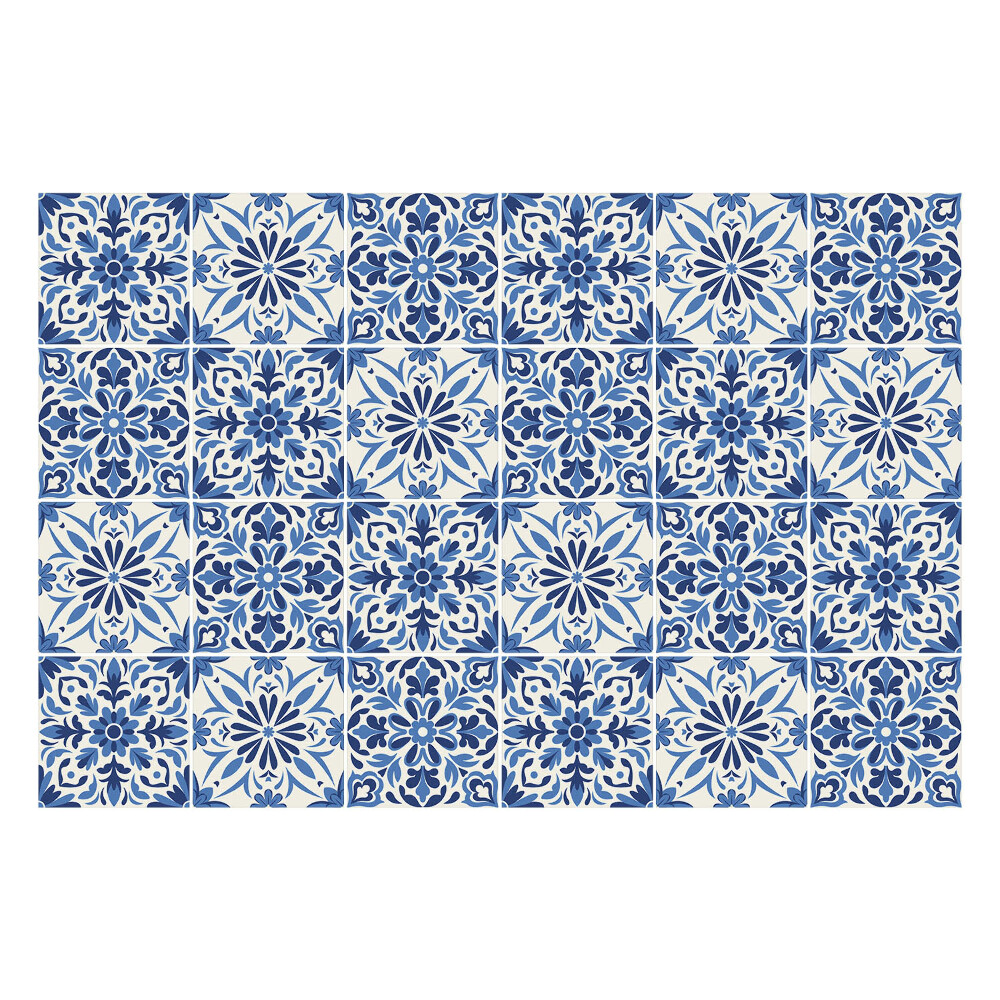 Samolepky na obklady Vzorované mozaikové dlaždice