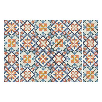 Samolepky na kachličky Vzorovaná vintage mozaika