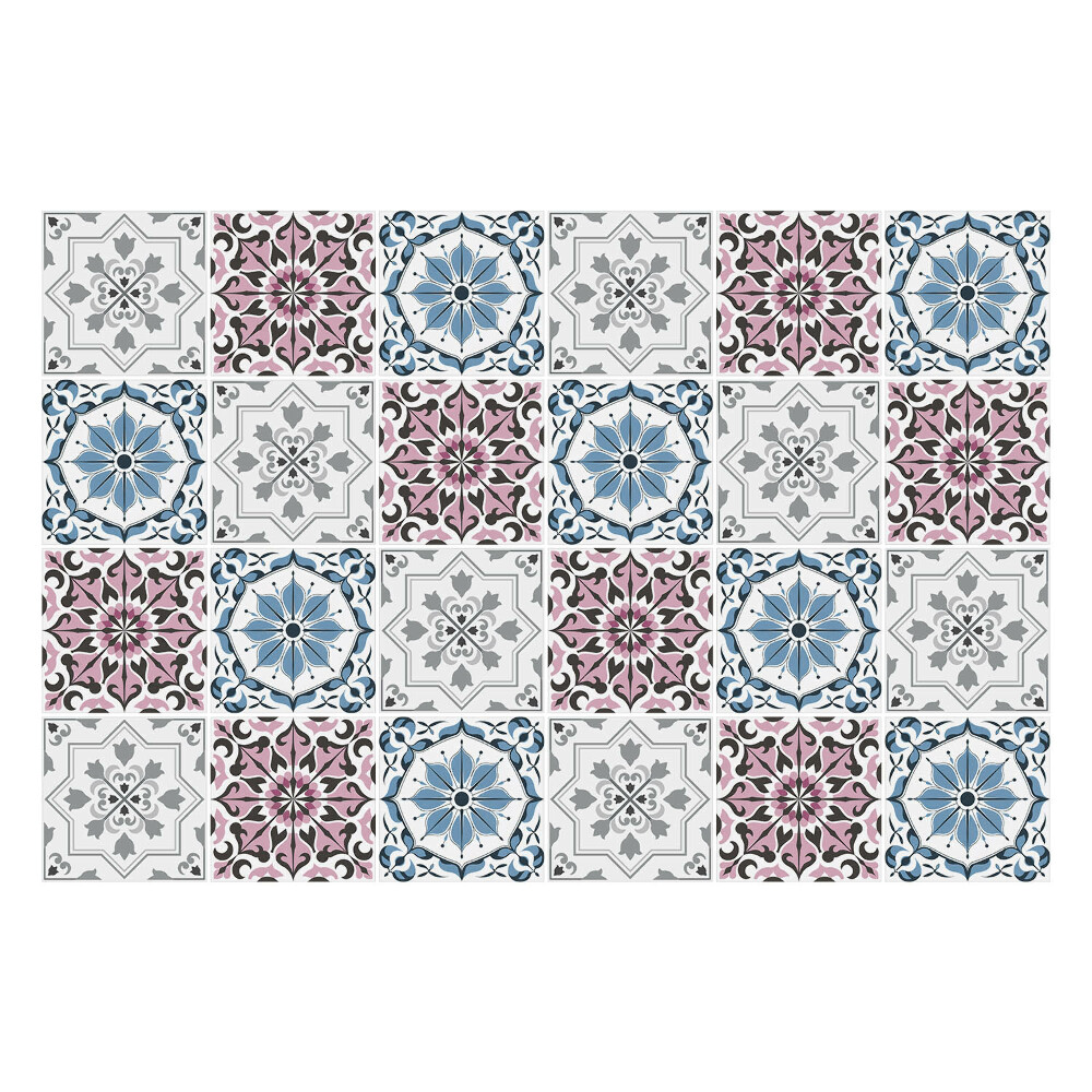 Samolepky na kachličky Farebné, elegantné dlaždice