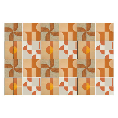 Samolepky na kachličky Abstraktné geometrické tvary