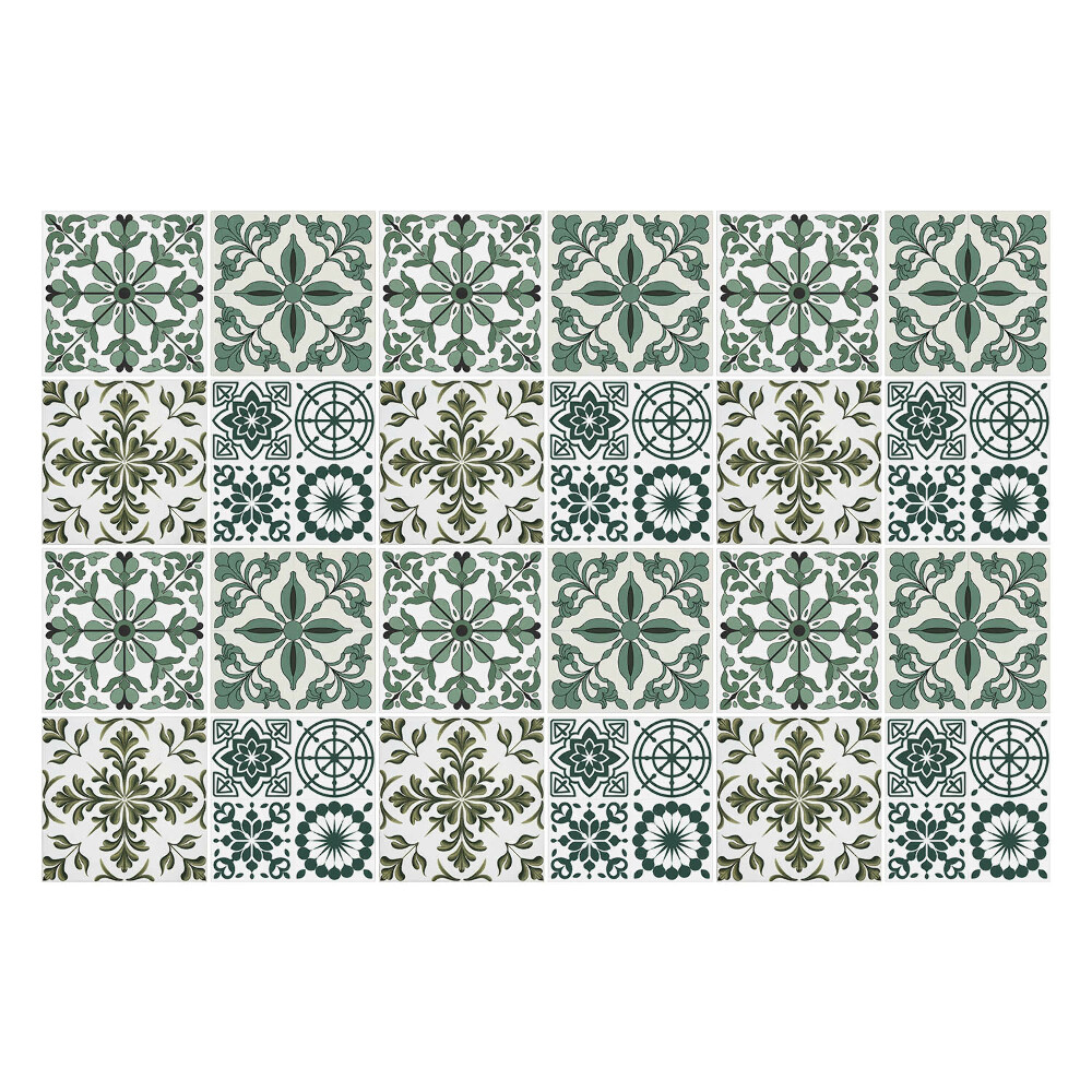 Samolepky na kachličky Klasické kvetinové motívy