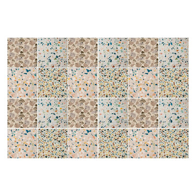 Nálepky na dlaždice Prírodné kamene v mozaike