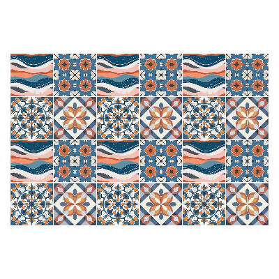 Samolepky na obklady Pastelové orientálne vzory