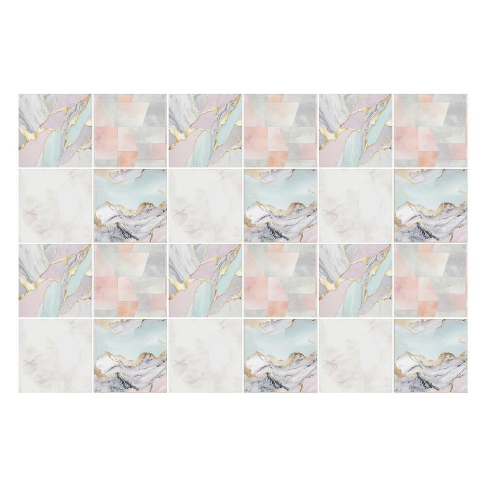 Samolepky na kachličky Pastelové guličky